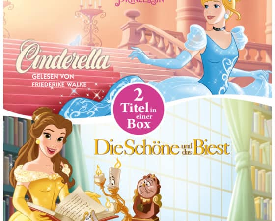 Verlosung: Disney-Hörbücher mit Belle und Cinderella